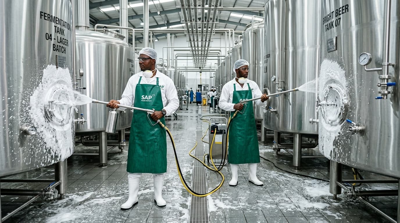 Continuous Brewery Keg Line & Pasteurizer Hydro-Sanitation